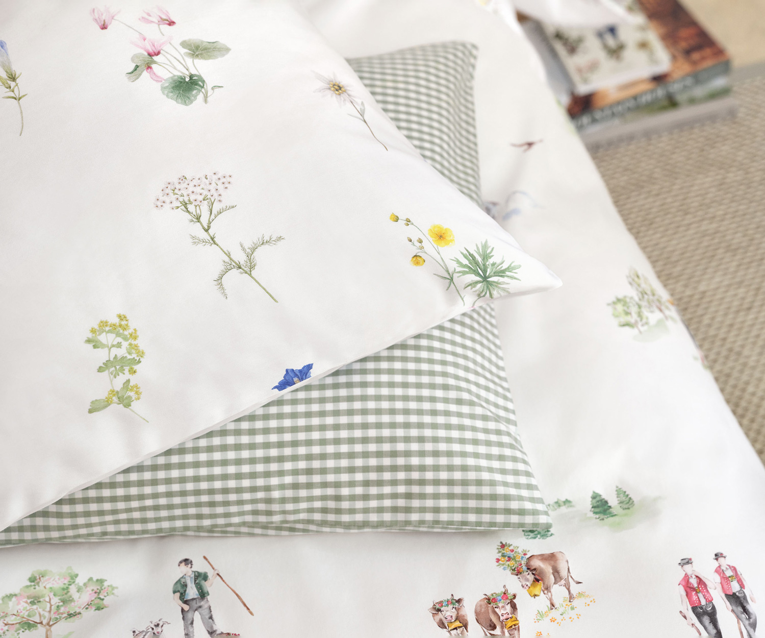 Schlossberg_ALMA-blanc_Match Schlossberg ropa de cama ALMA Satén