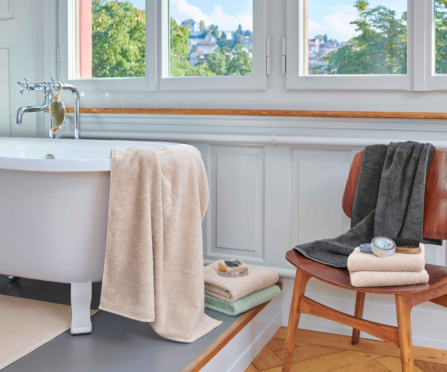 Fischbacher-Handtuecher-Legend-Lifestyle Fischbacher towels and shower mats LEGEND in 16 colours