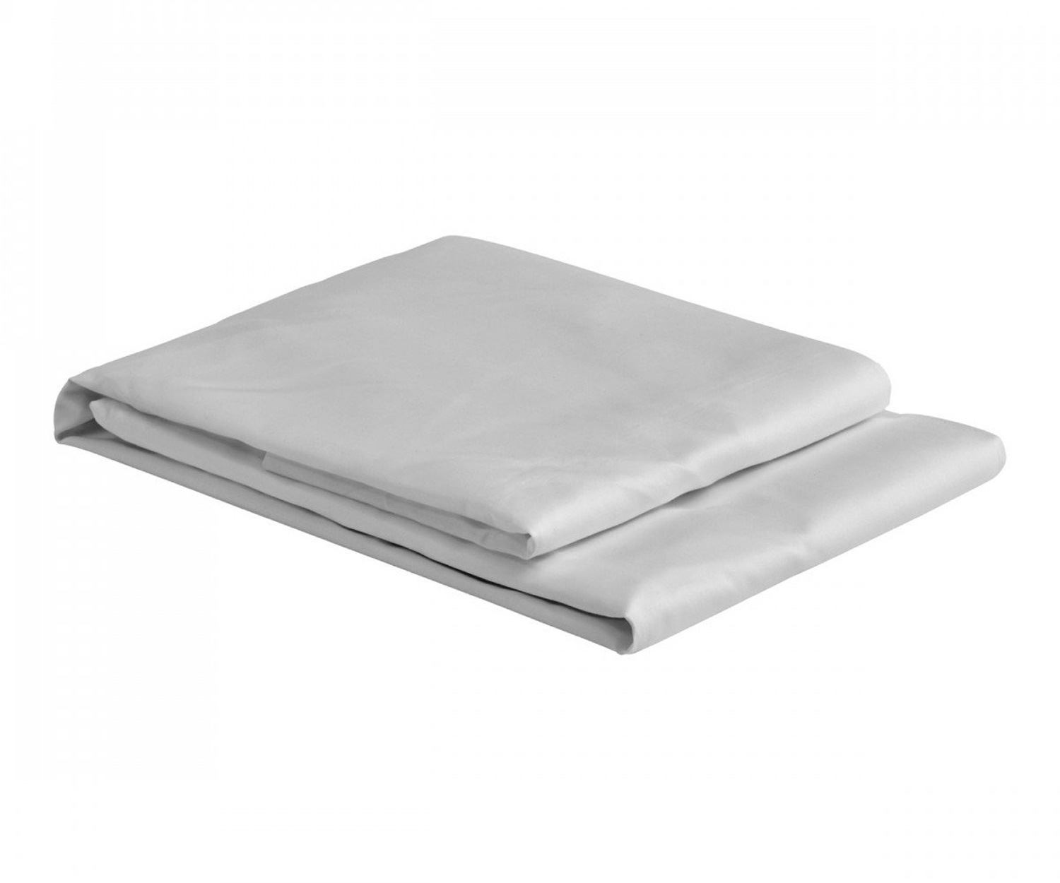 Fischbacher-Spannbettlaken-hellgrau-305 Sábana para topper JERSEY UNI de Fischbacher col. 305 light grey