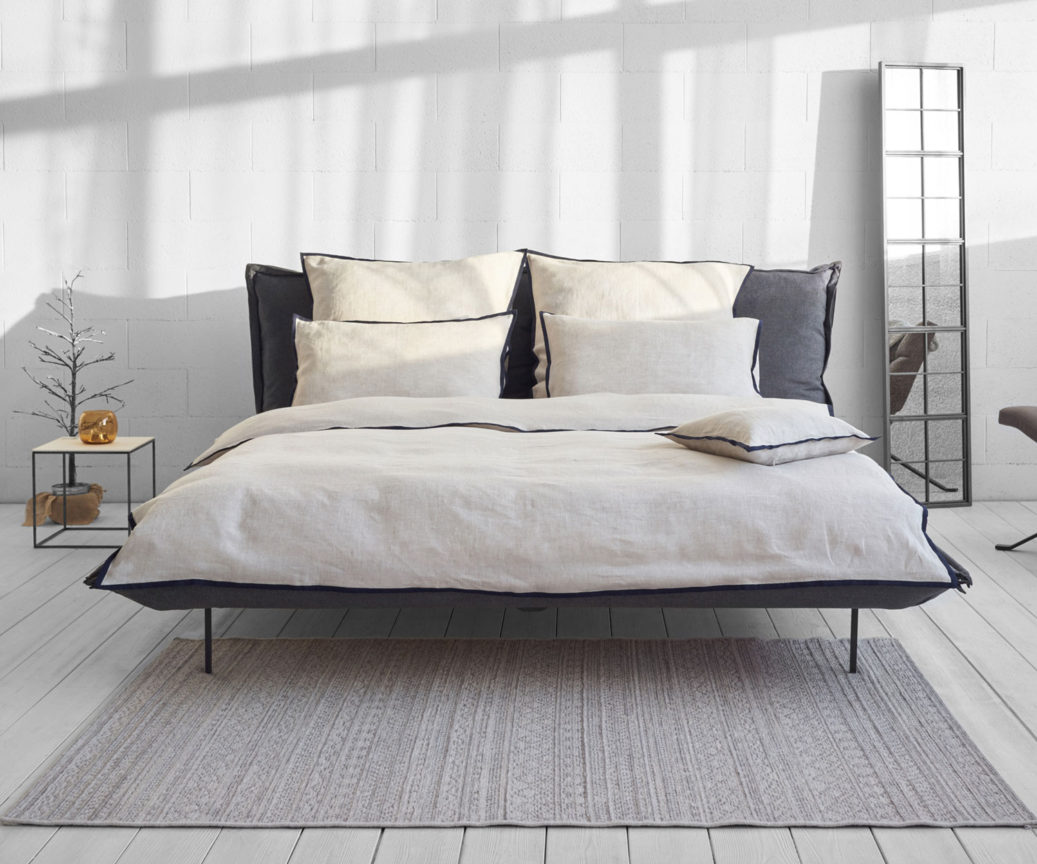 Ropa de cama de lino HIRUNDO de Genix