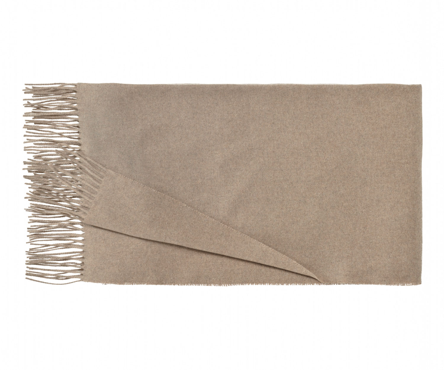 Plaid de cachemira ASPEN BEIGE col. 317 beige 