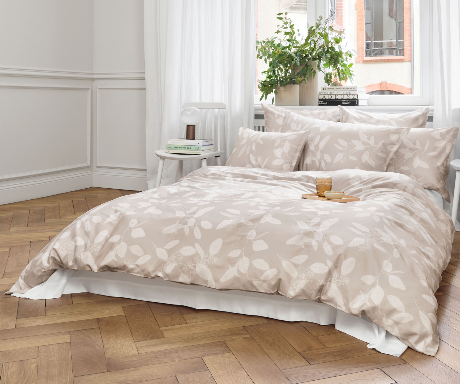 Schlossberg_OMEO_beige_Marc-Leopold Schlossberg OMEO beige ropa de cama de organic satén