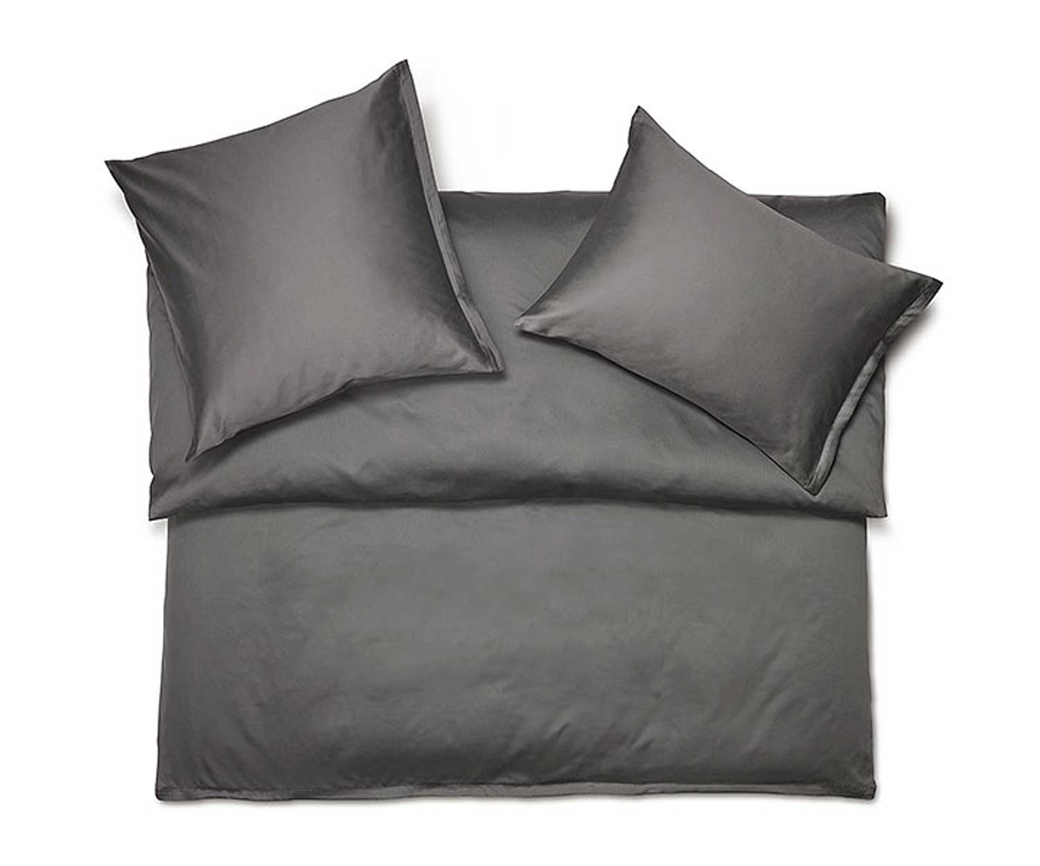 Satin-basalte Schlossberg bed linen JERSEY ROYAL BASALTE