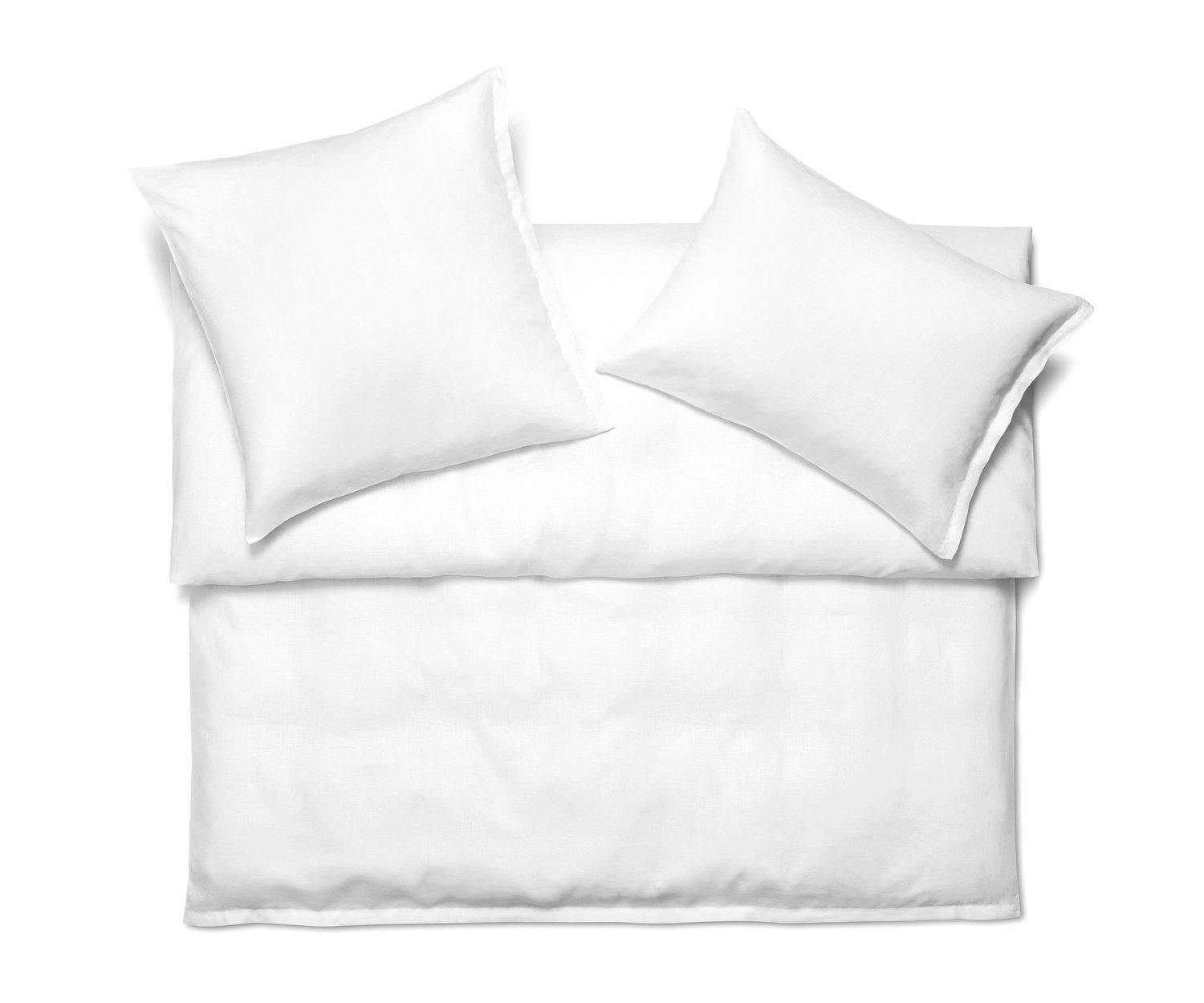 Schlossberg_Levin_blanc_weiss_Bettw-sche_leinen Schlossberg bed linen LEVIN BLANC - Linen