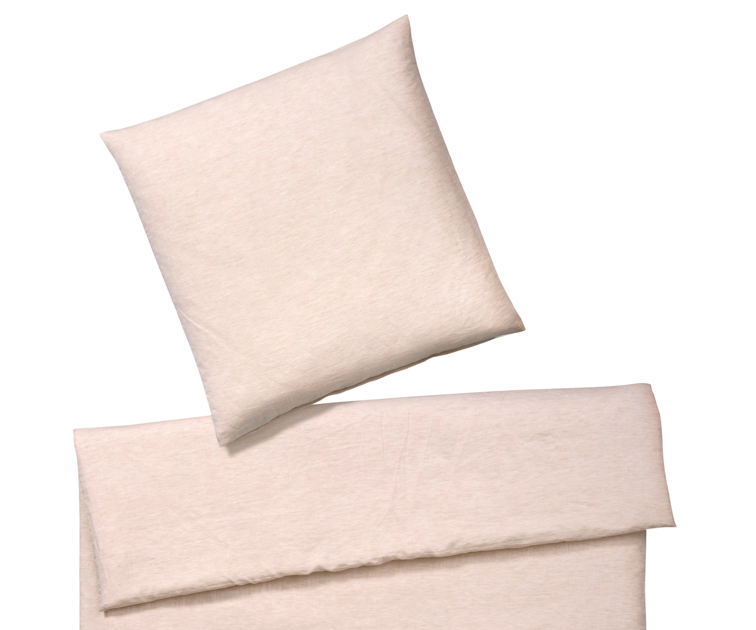 7038-8 Elegante BREEZE Bettwäsche Halbleinen - aprikot