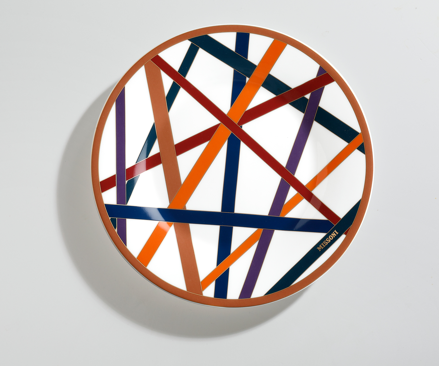 Missoni-Nastri-40 Missoni NASTRI Plato de postre 21,5 cm