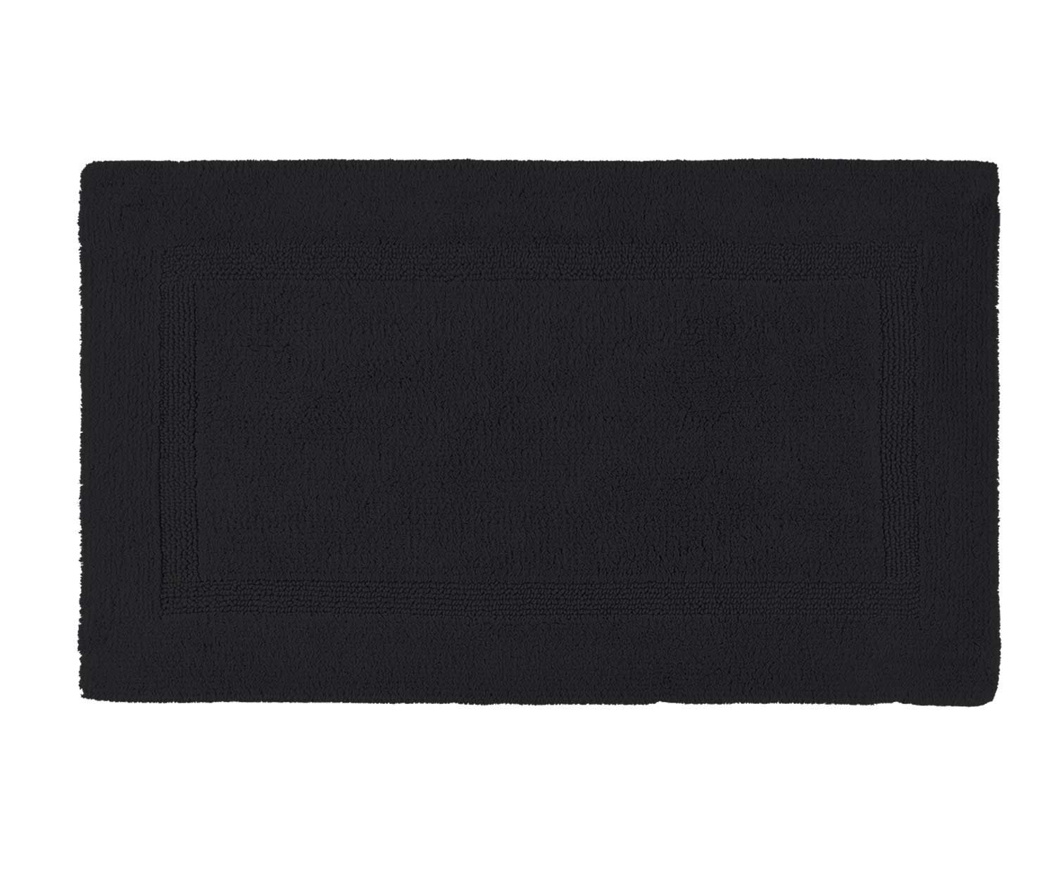Abyss REVERSIBLE bath rug col. 990 black