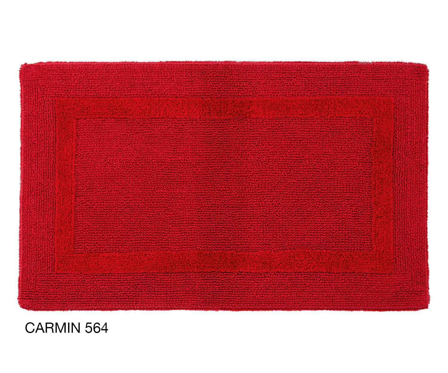 Alfombra de baño REVERSIBLE de Abyss col. 564 carmin