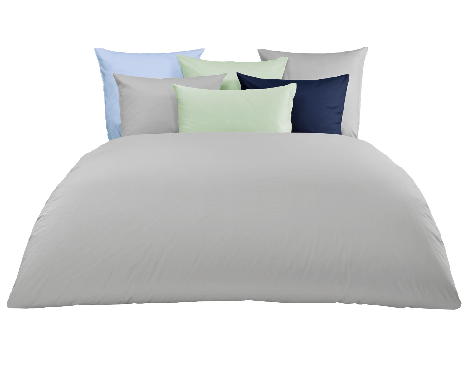 Fischbacher-Bettwaesche-305-satin-uni-hellgrau Fischbacher ropa de cama col. 305 gris claro