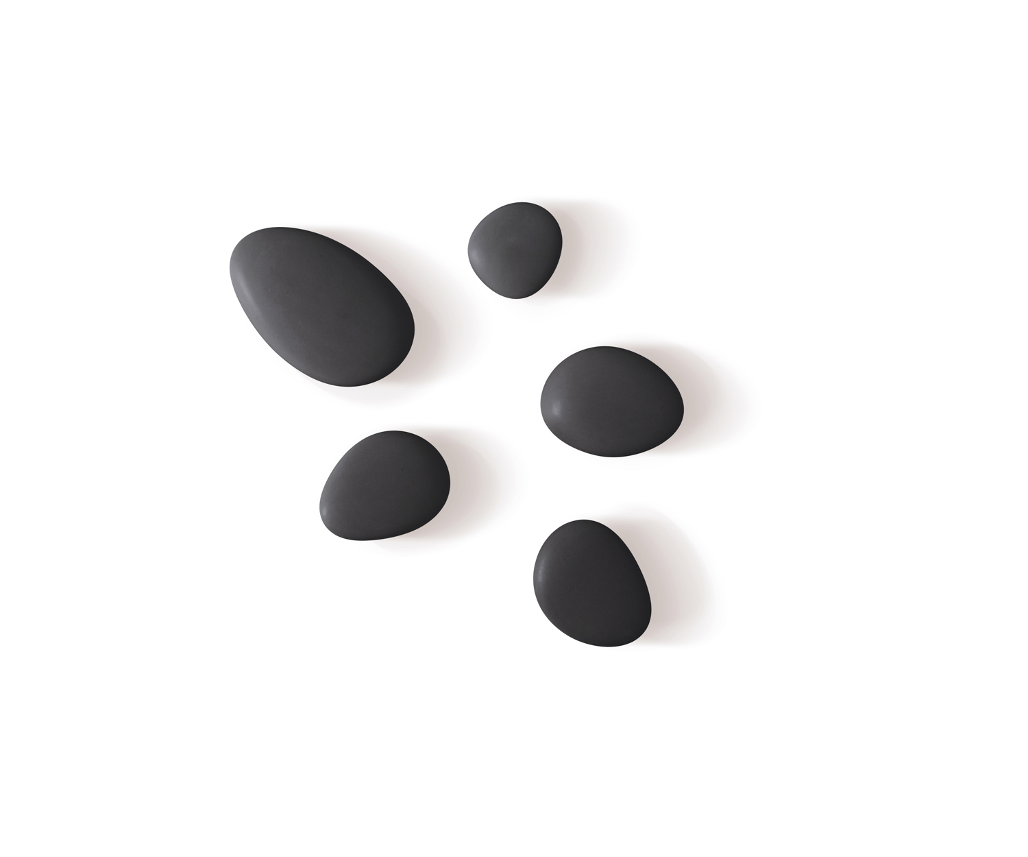 MAOMI-HOOKS-I-Set-of-5-oval-black