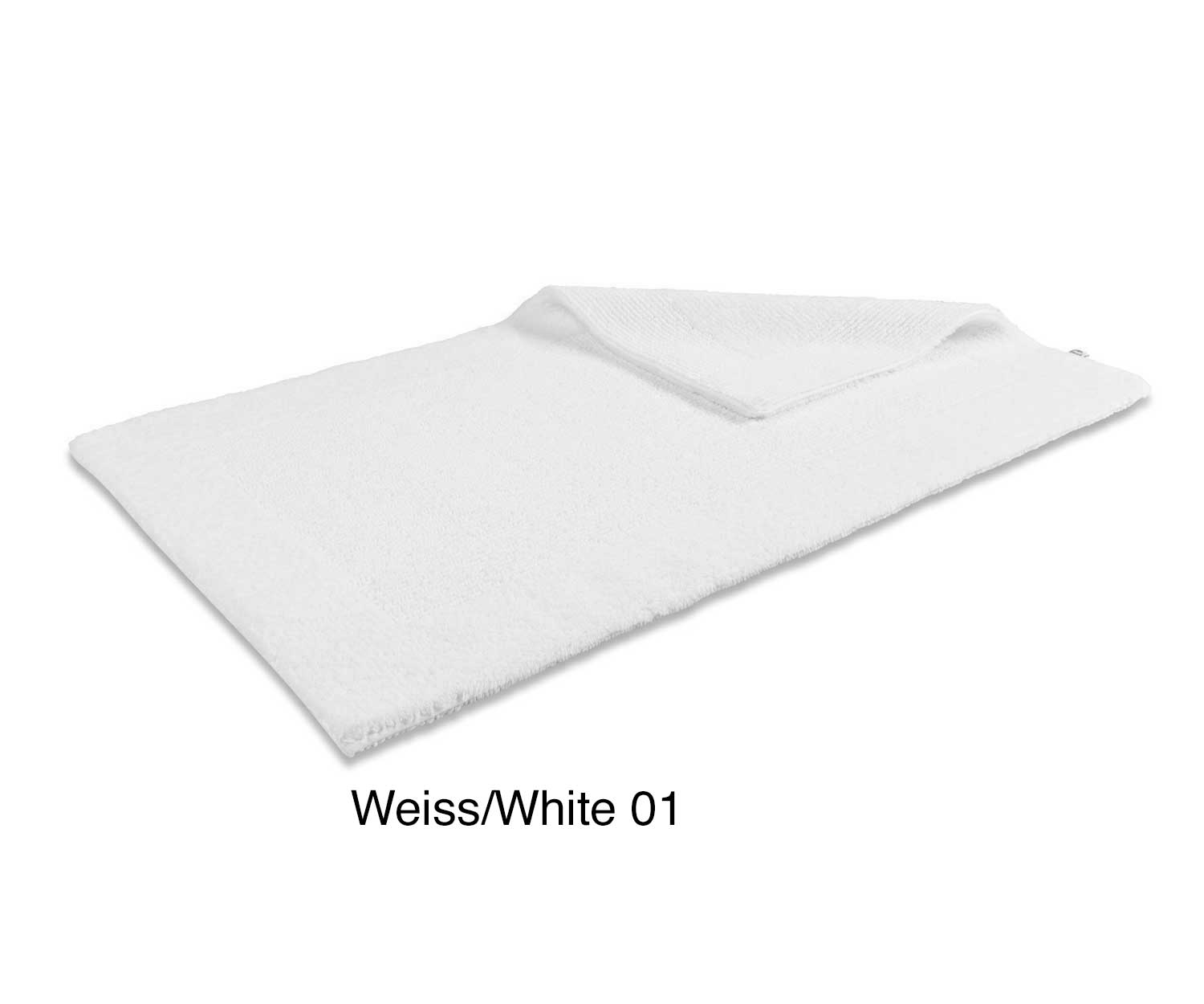 Rhomtuft-Prestige-01-weiss Alfombra de baño PRESTIGE de Rhomtuft  col. white