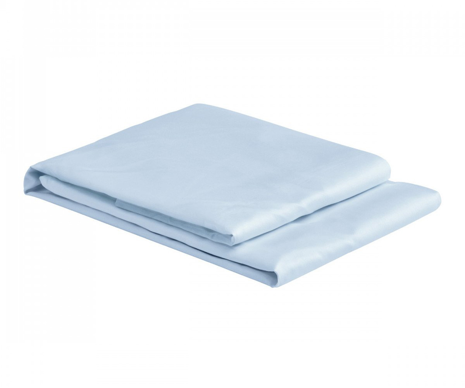 Fischbacher-Spannbettlaken-ciel-841 Sábana para topper JERSEY UNI de Fischbacher col. 841 sky