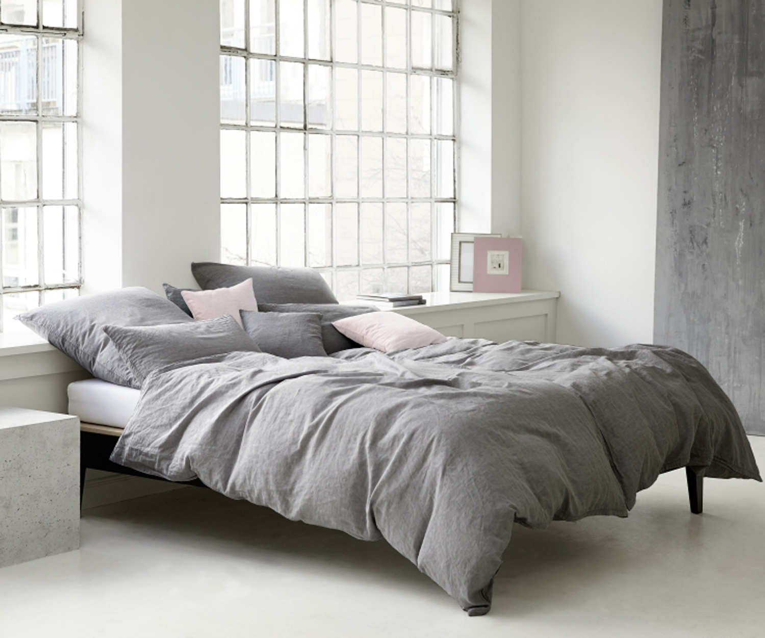 7038-990-Start-Elegante-Breeze-grau Ropa de cama BREEZE de Elegante col. dark grey
