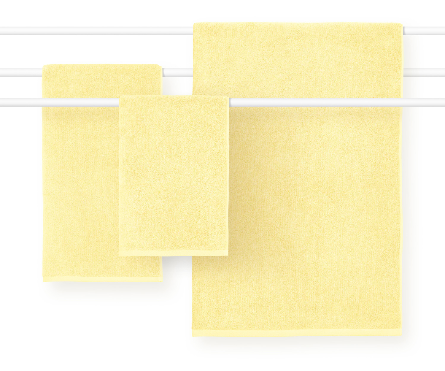 Toallas COSHMERE GOTS de Schlossberg col. vanille Toallas COSHMERE GOTS de Schlossberg col. vanille