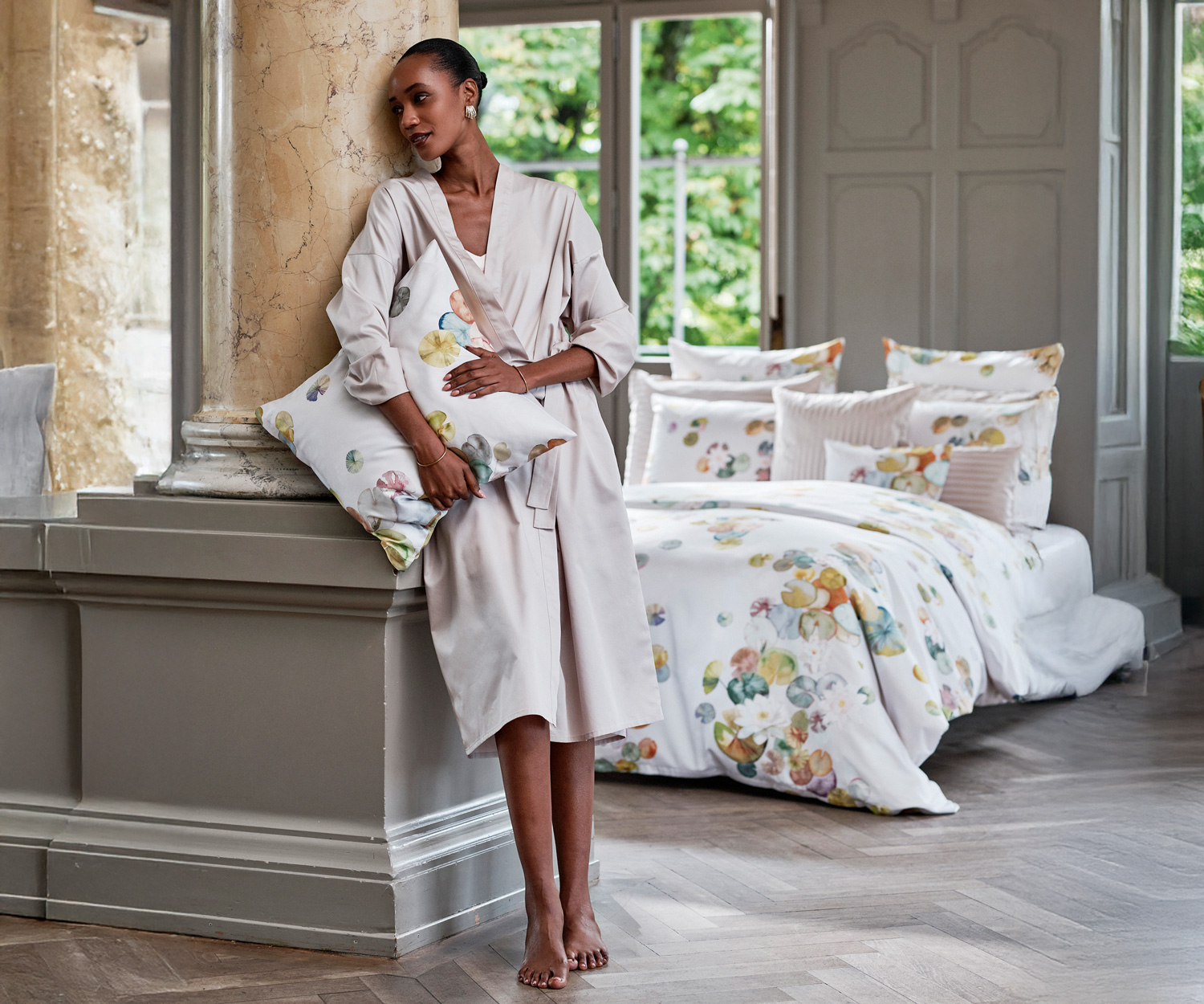 Ropa de Cama Fischbacher NINFEA Satén