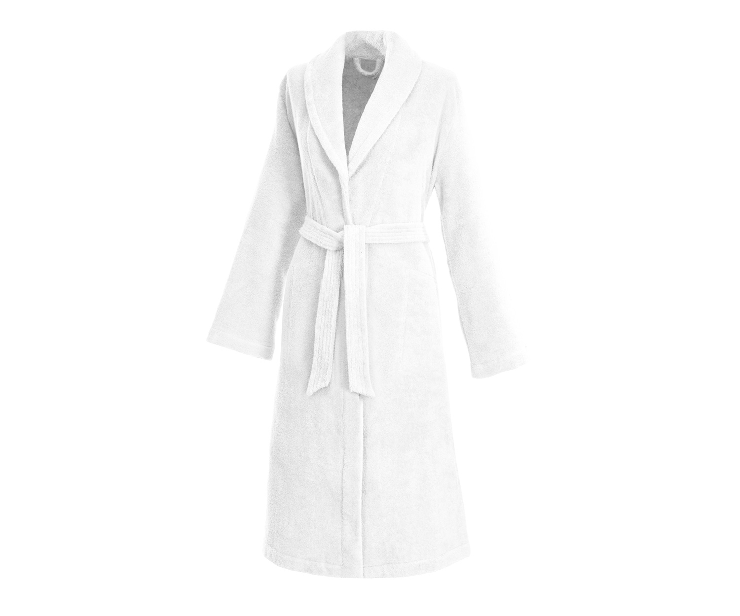 Weseta-Damen-Bademantel-white-120-cm Albornoz de mujer DREAM ROYAL de Weseta col. white