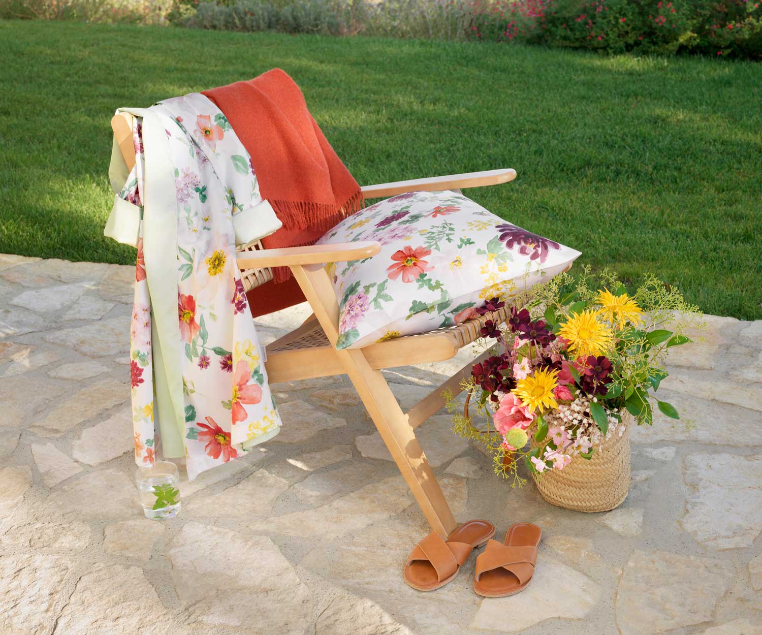 Schlossberg FLORA BLANC Jersey Bed Linen