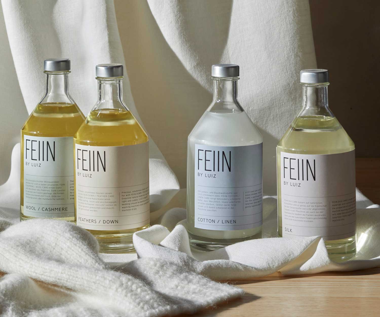Luiz_FEIIN_Pflegeserie Detergente FEIIN by Luiz Lana y cachemira