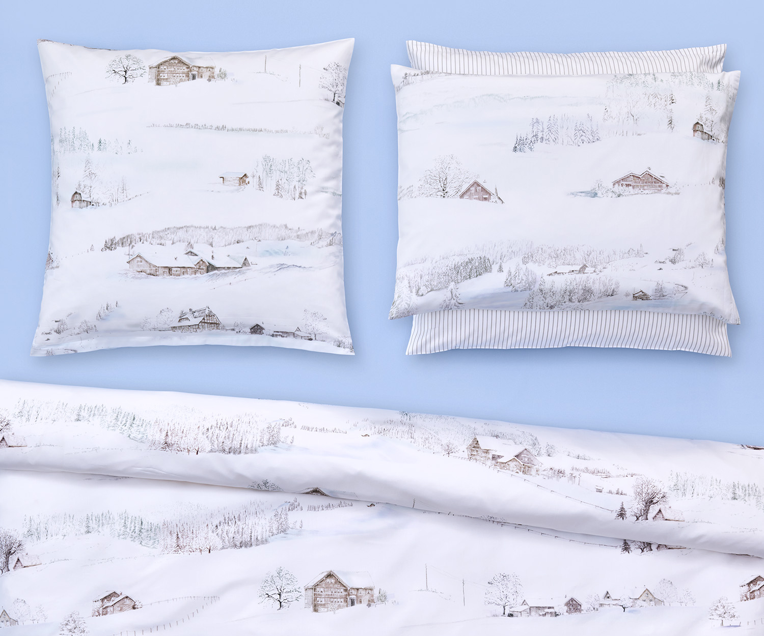 Fischbacher-Bettwaesche_E10-010_White-Season Fischbacher Ropa de cama WHITE SEASON de satén