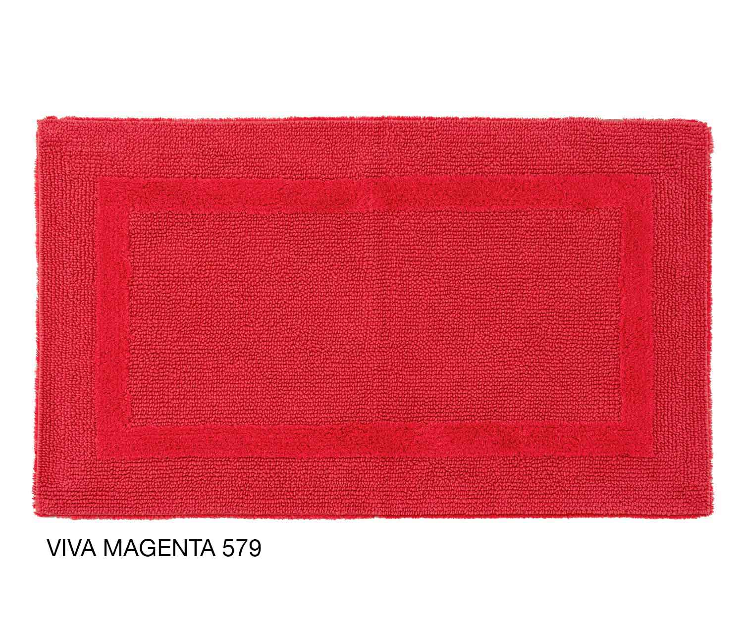 Alfombra de baño REVERSIBLE de Abyss col. 579 viva magenta