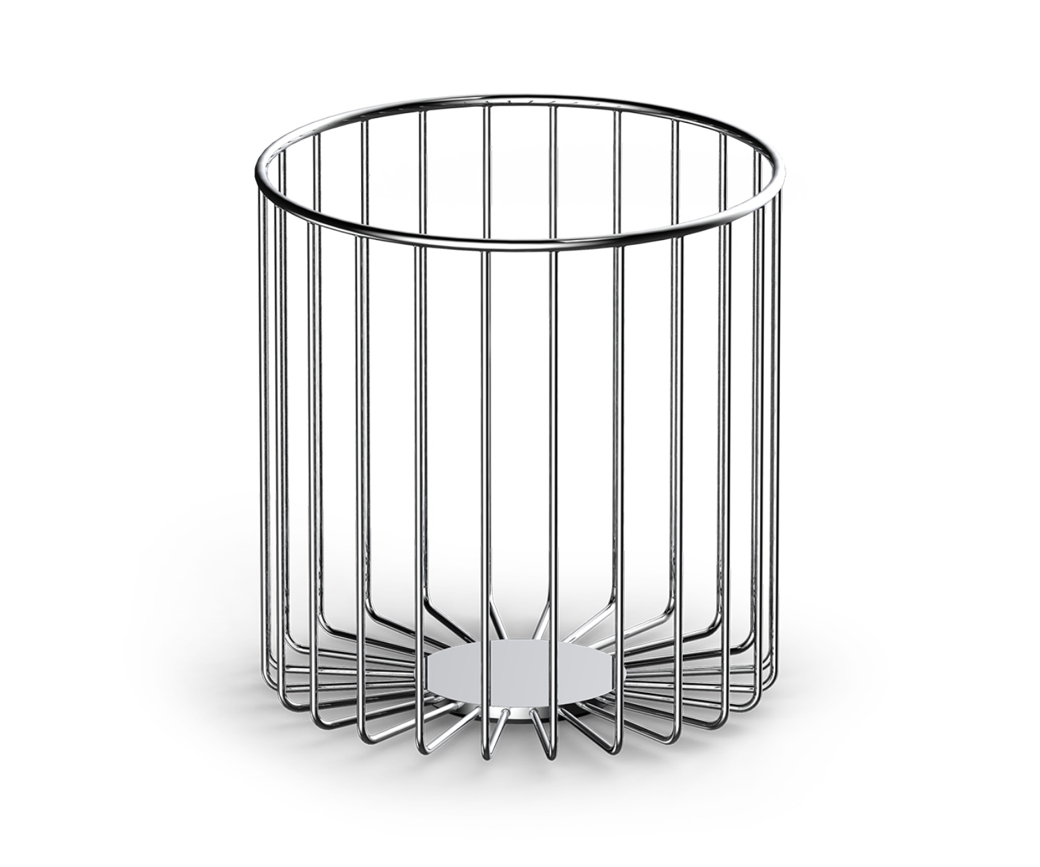 Decor_Walther_Basic_Abwurfkorb_chrome Decor Walther BASIC towel basket chrome