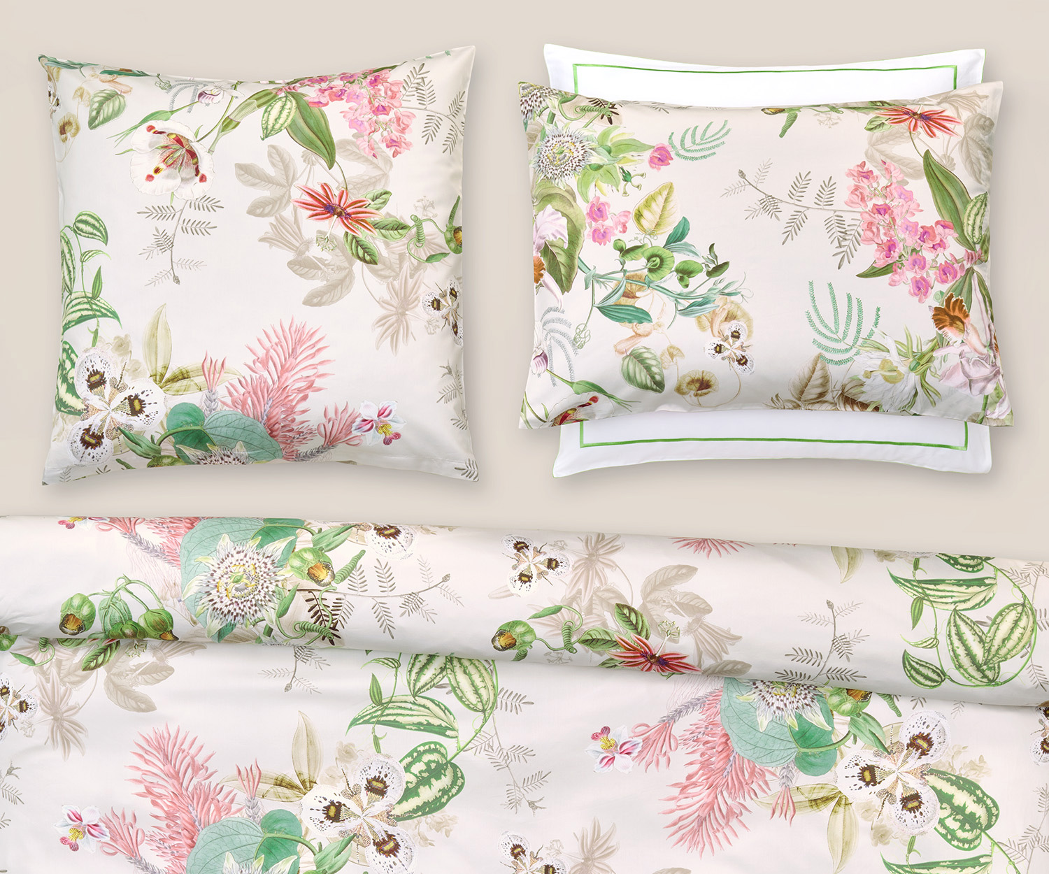 Fischbacher-Bettwaesche_E17_295_Botanic Fischbacher bed linen BOTANIC satin