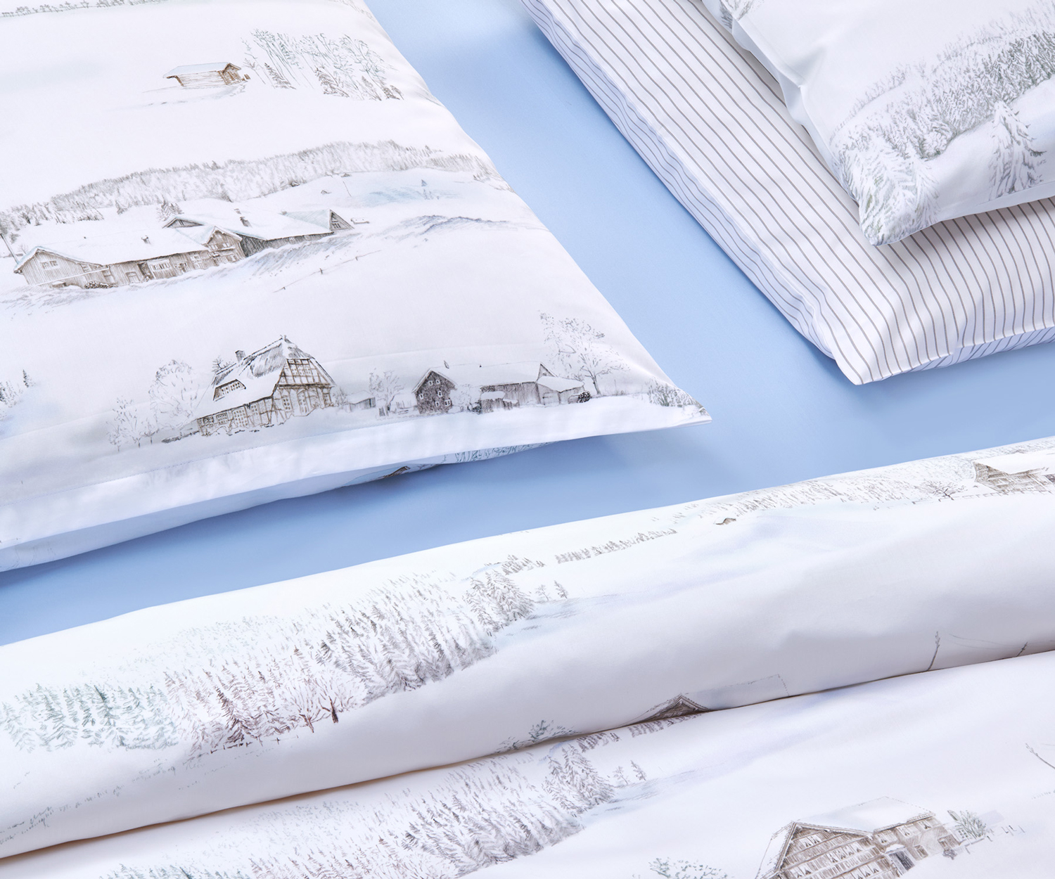 Fischbacher-Bettwaesche_E10-010_White_Season Fischbacher Ropa de cama WHITE SEASON de satén