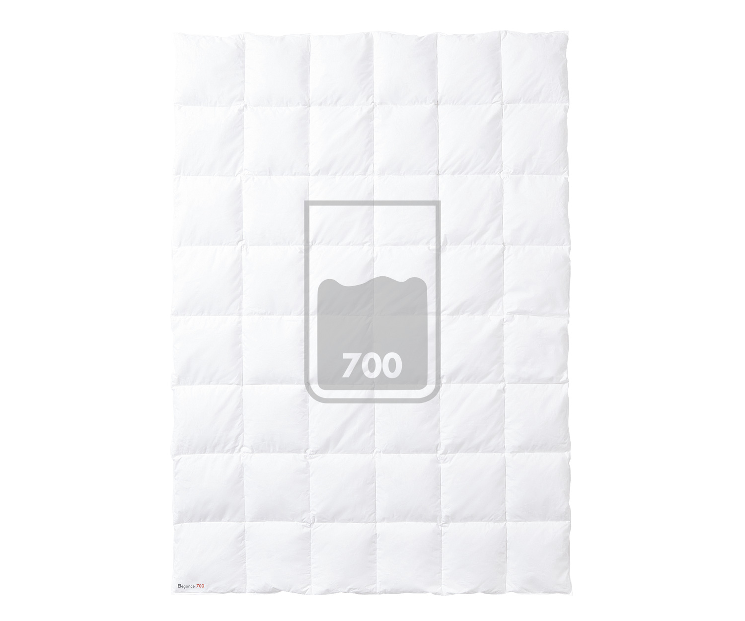 Relleno nórdico de plumón ELEGANCE 700 de Kauffmann │verano