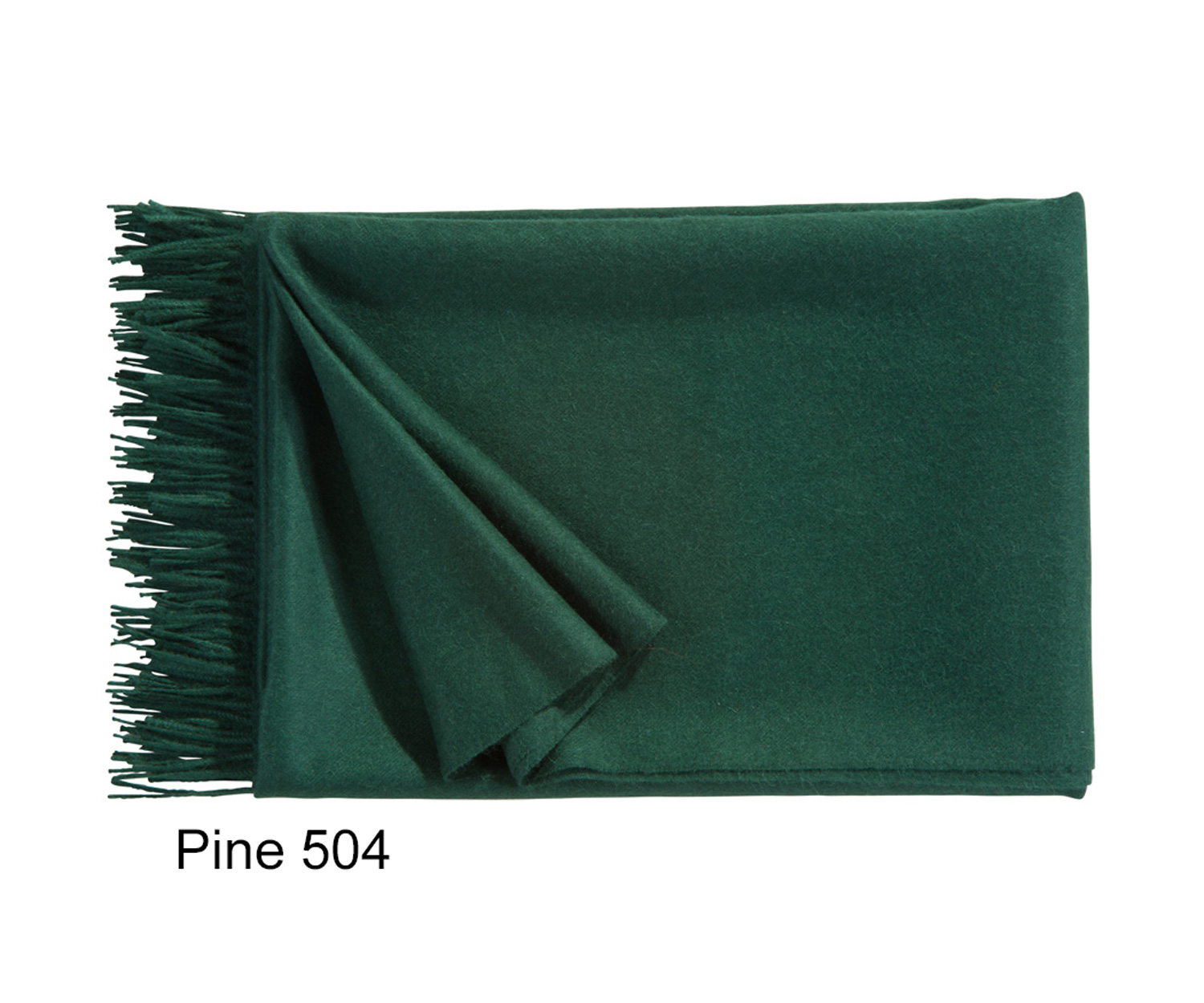 Plaid PURO de Fischbacher col. 504 pine - Alpaca 