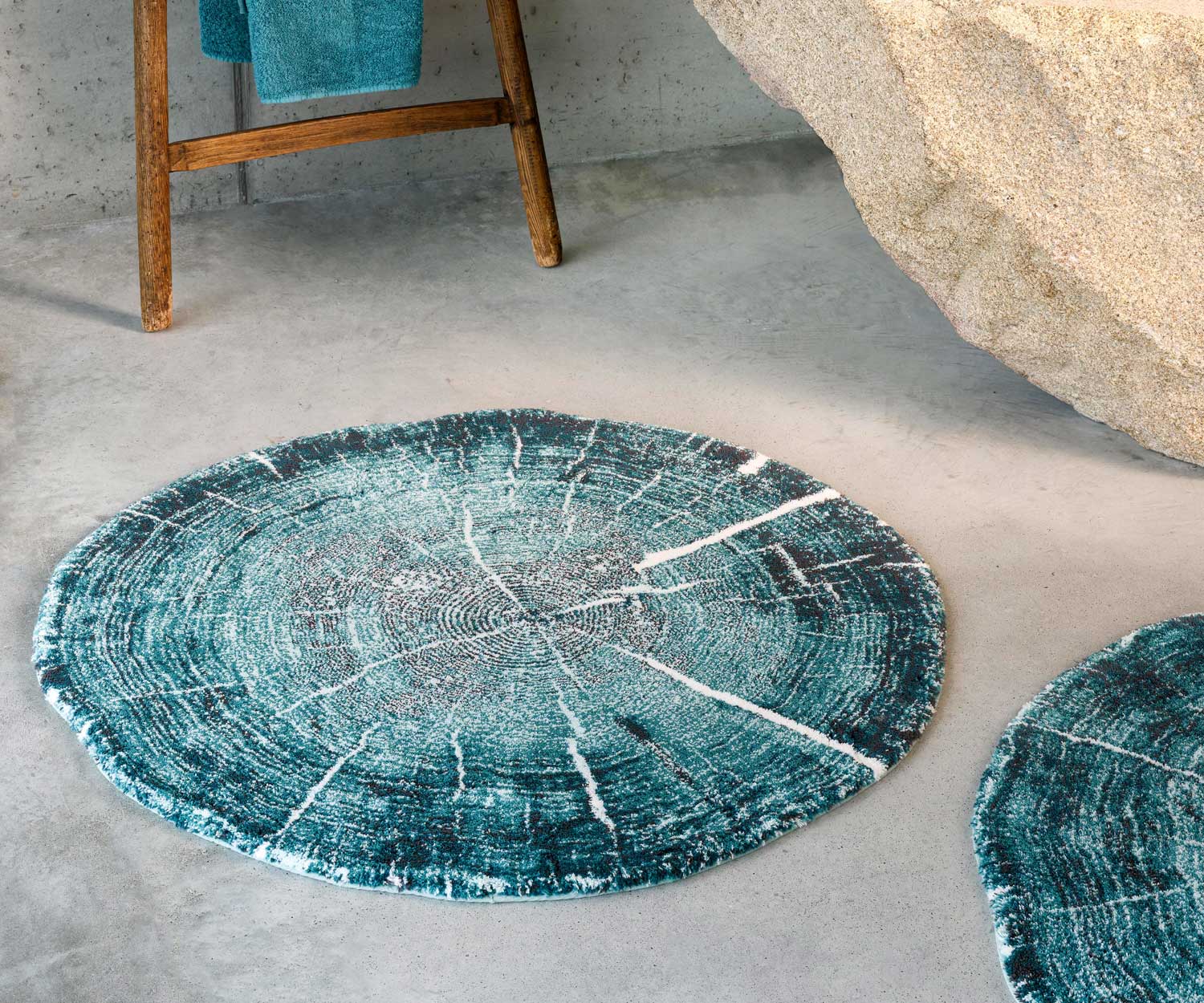 Abyss FOSSILE alfombra de baño