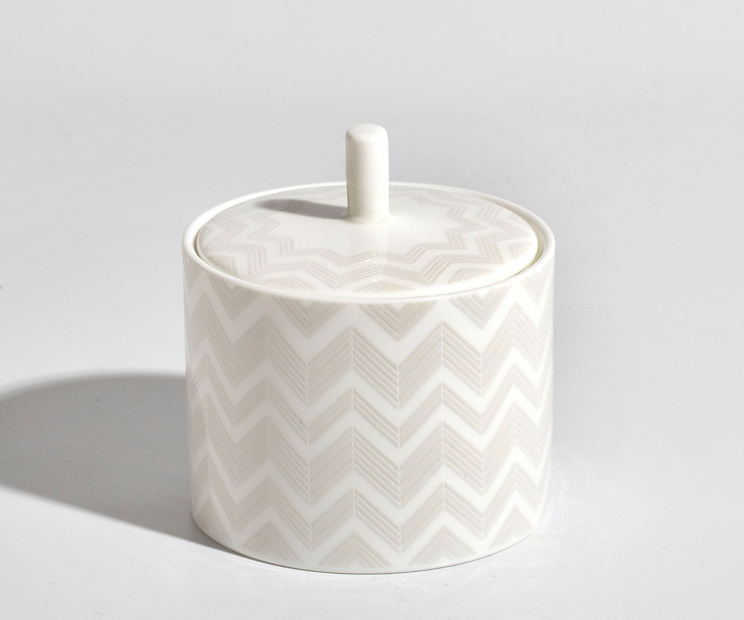 Missoni Zig Zag blanco Azucarero