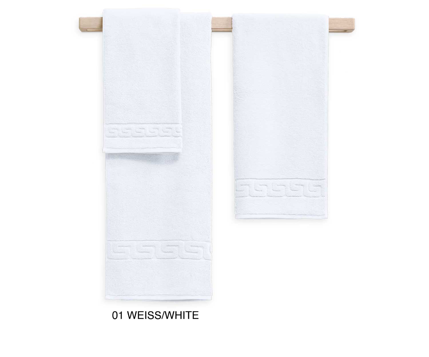 Weseta_Handtuch_dreamflor_01_weiss  Weseta towel DREAMFLOR col. 01 white