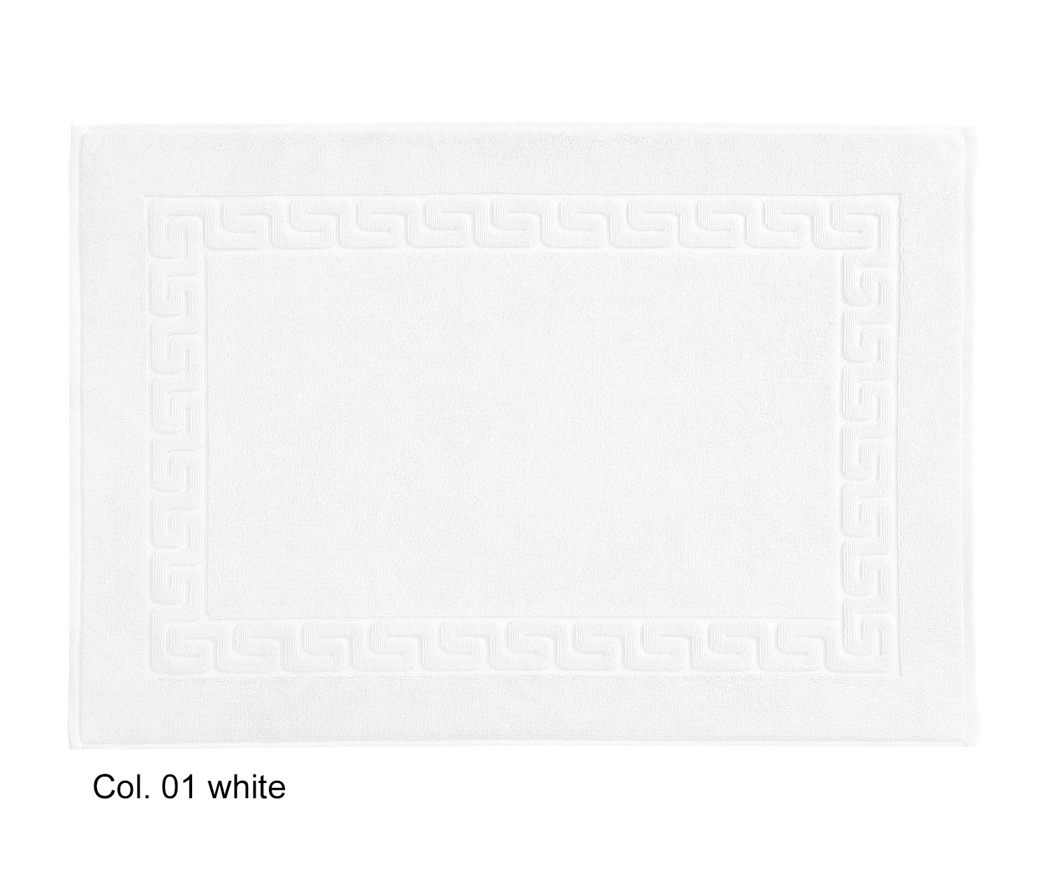 Weseta DREAMFLOR Duschvorleger col. 01 white/weiss