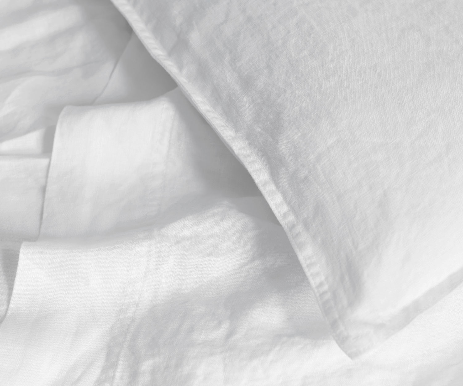 Yves Delorme ORIGINEL linen bedding col. blanc