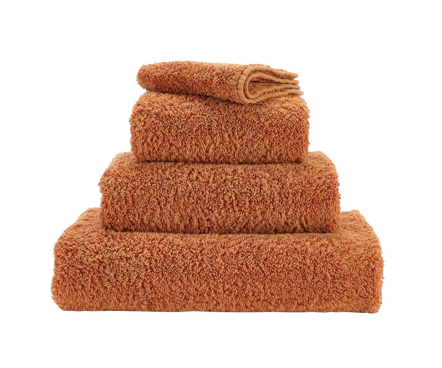 Toallas SUPER PILE de Abyss col. 737 caramel