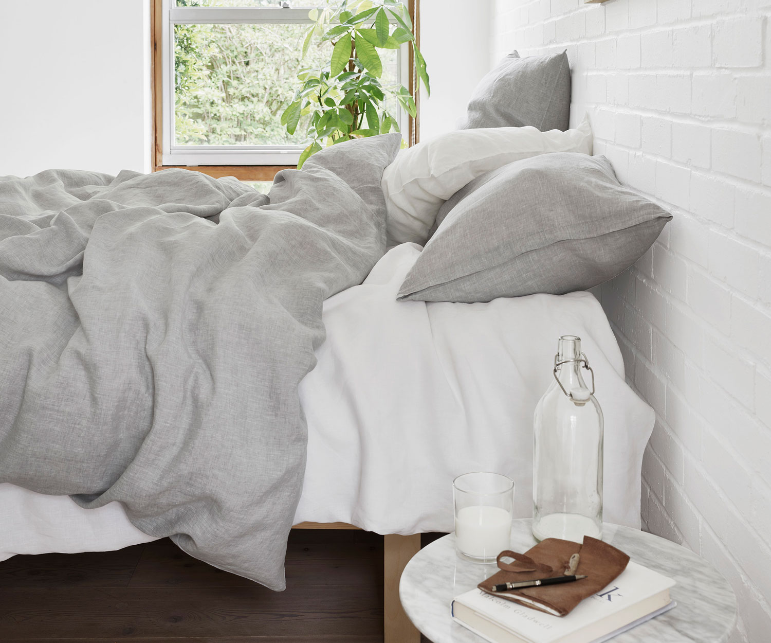 Schlossberg-Bettwaesche-Levin-LS2 Ropa de cama LEVIN de Schlossberg│Lino