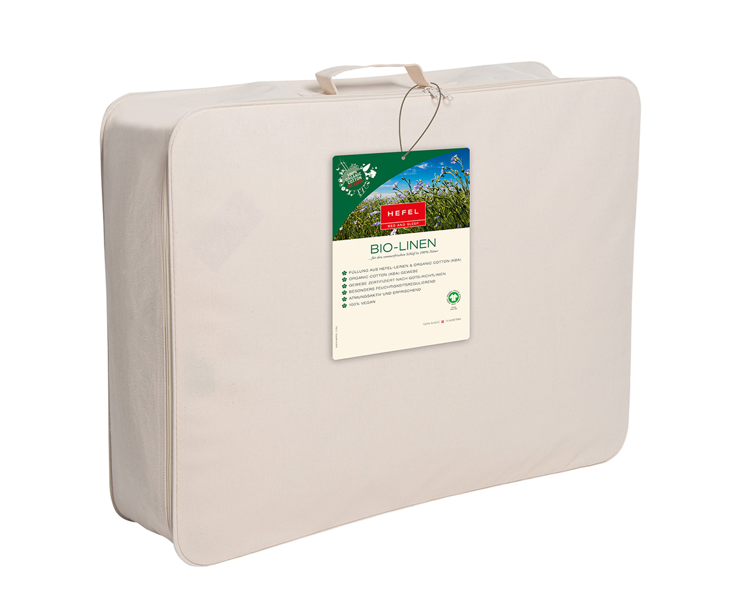 HEFEL_Bio-Linen_Verpackung Relleno nórdico BIO LINEN de Hefel