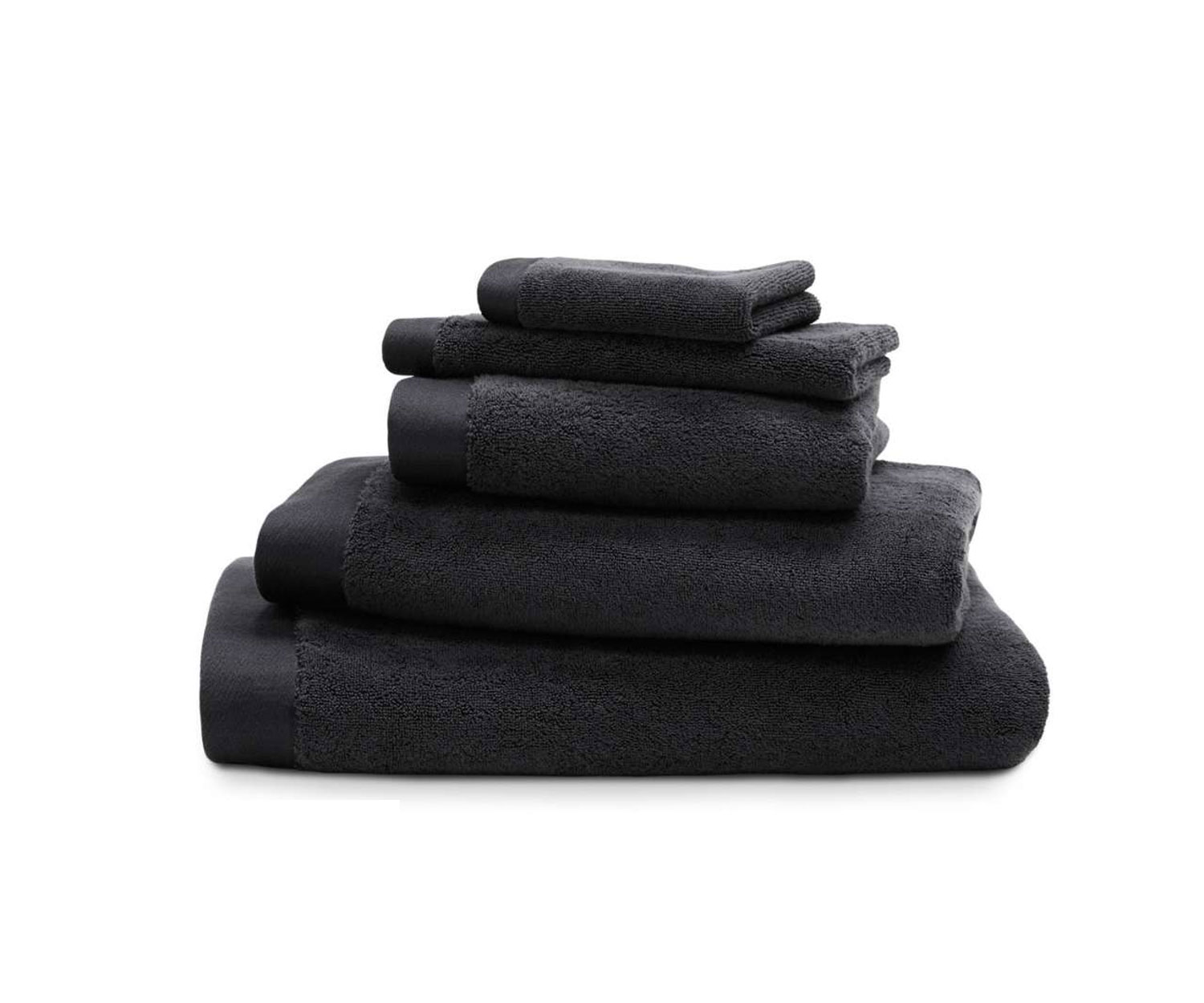 Toallas GRACE de Luiz col. black Toallas GRACE de Luiz col. black