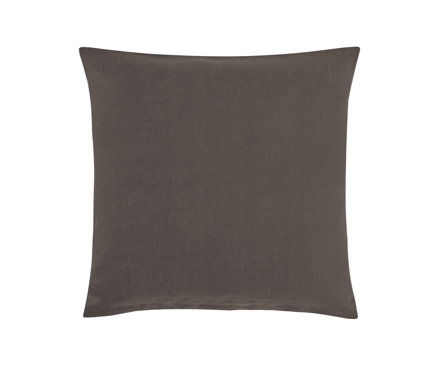 Fischbacher_Kissenbezug_Leinen_Lienzo_395_anthrazit Fischbacher LIENZO Leinen-Bettwäsche│Anthrazit