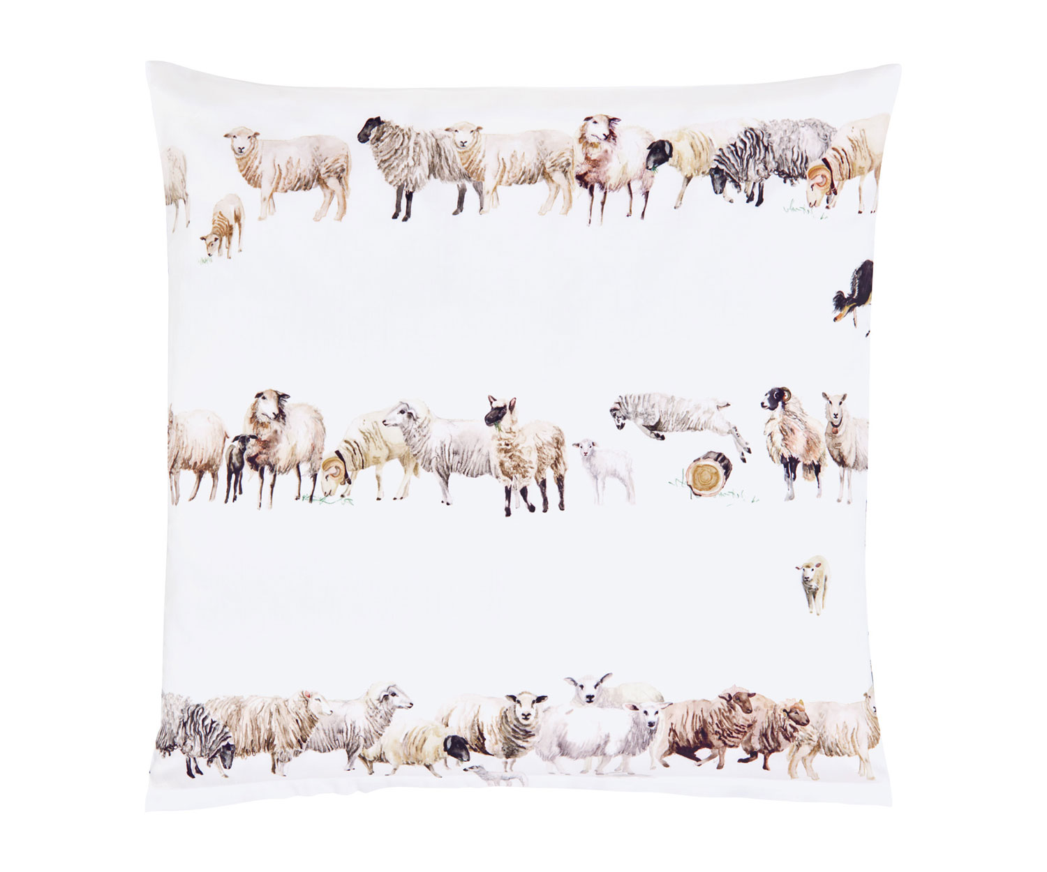 Fischbacher-Bettwaesche-Counting-sheep-Kissen Ropa de cama COUNTING SHEEP C10 - satén