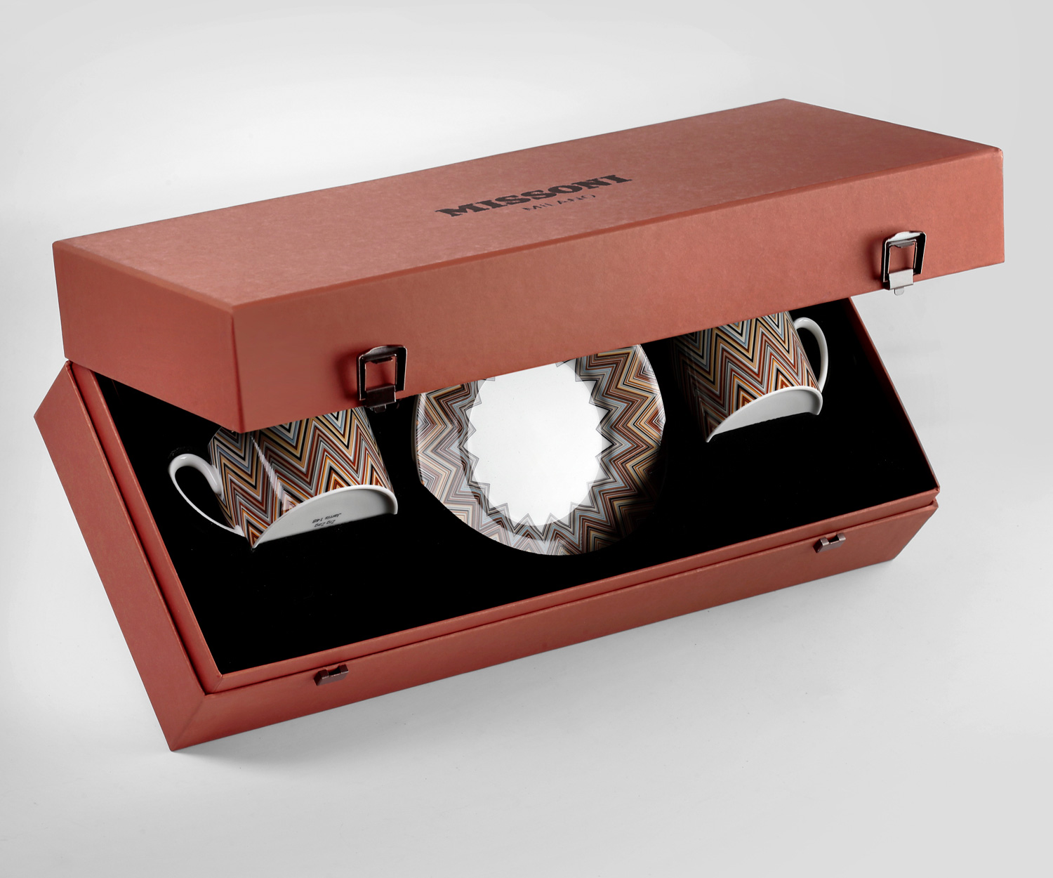 Missoni JARRIS 148 taza de té Luxury-Box-Set-2-pcs