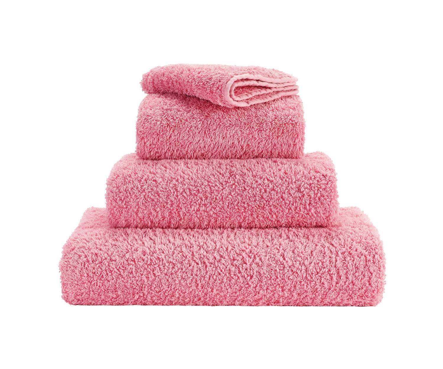 Toallas SUPER PILE de Abyss col. 573 flamingo