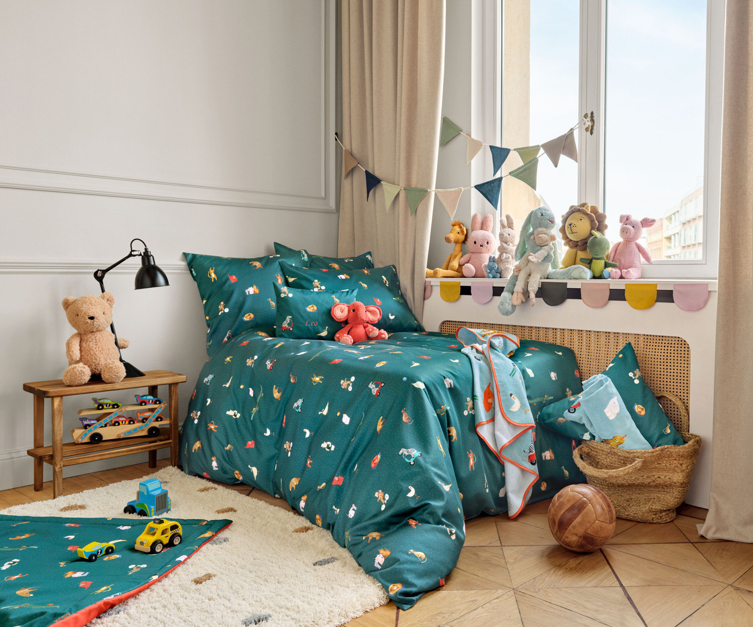 Schlossberg PARTY LEO children's bed linen satin