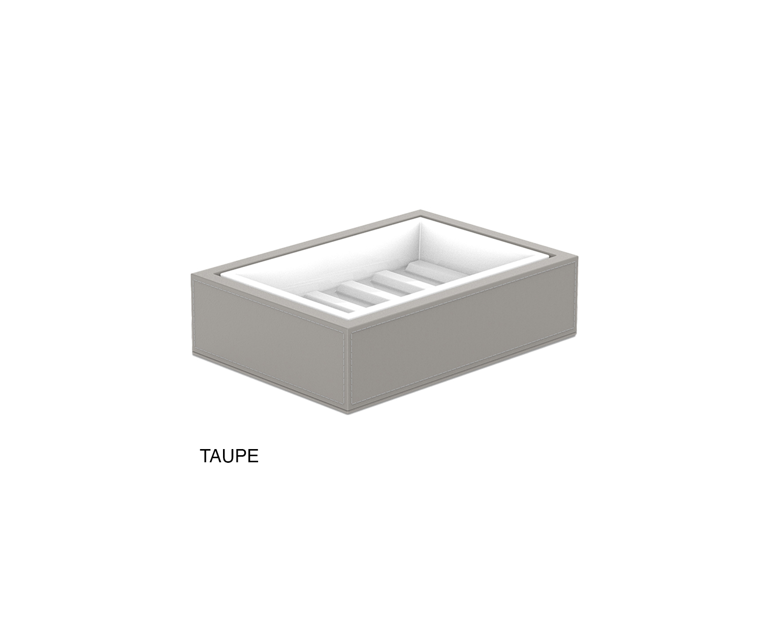 Decor_Walther_Seifenschale_Brownie_0937349_taupe-white Decor Walther BROWNIE soap dish taupe/white