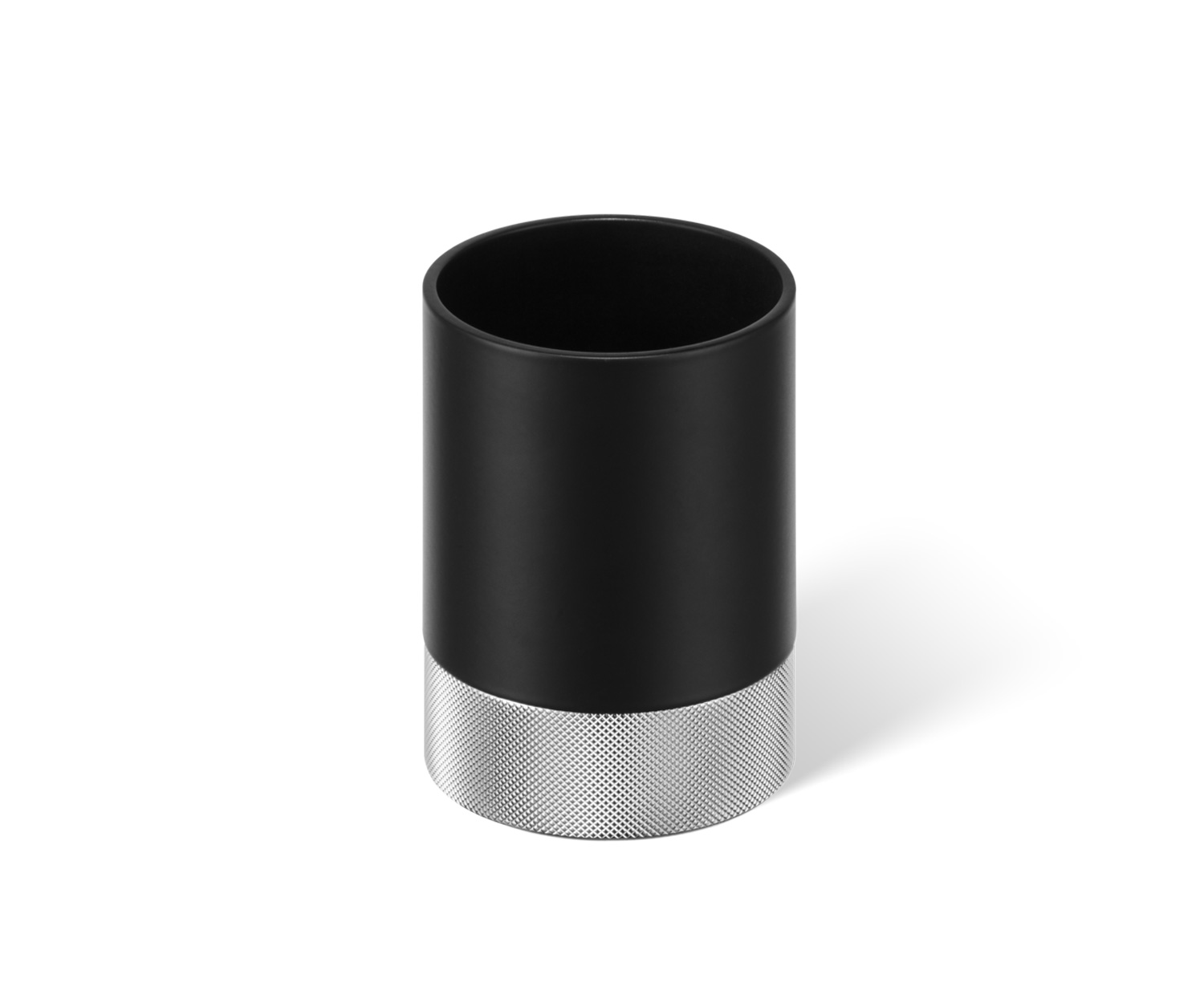 Decor-Walther-CLUB-BOD-1-Schwarz-Matt-Chrom Cilindro CLUB de DECOR WALTHER col. black matt & chrome