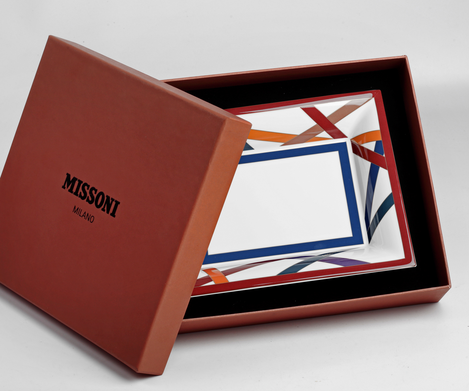 Missoni-Nastri44-Tablet Missoni Bandeja de almacenaje Nastri