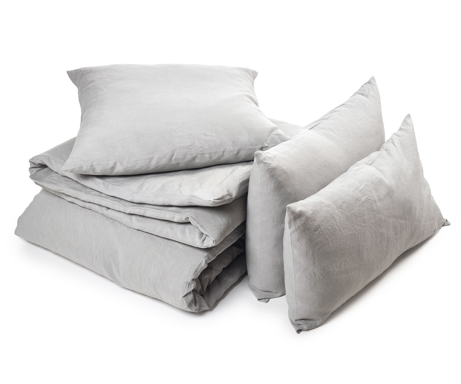 Libeco HERITAGE linen bedding col. ash