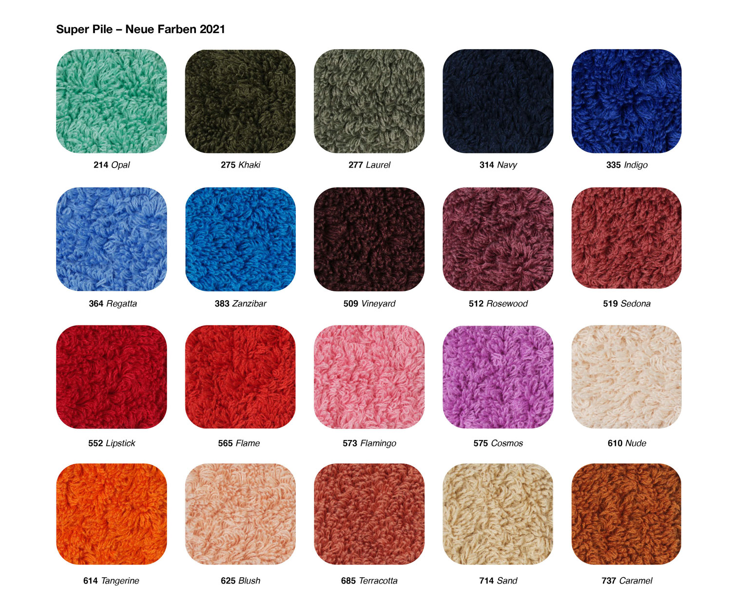 Abyss & Habidecor SUPER PILE toallas - nuevos colores 2021