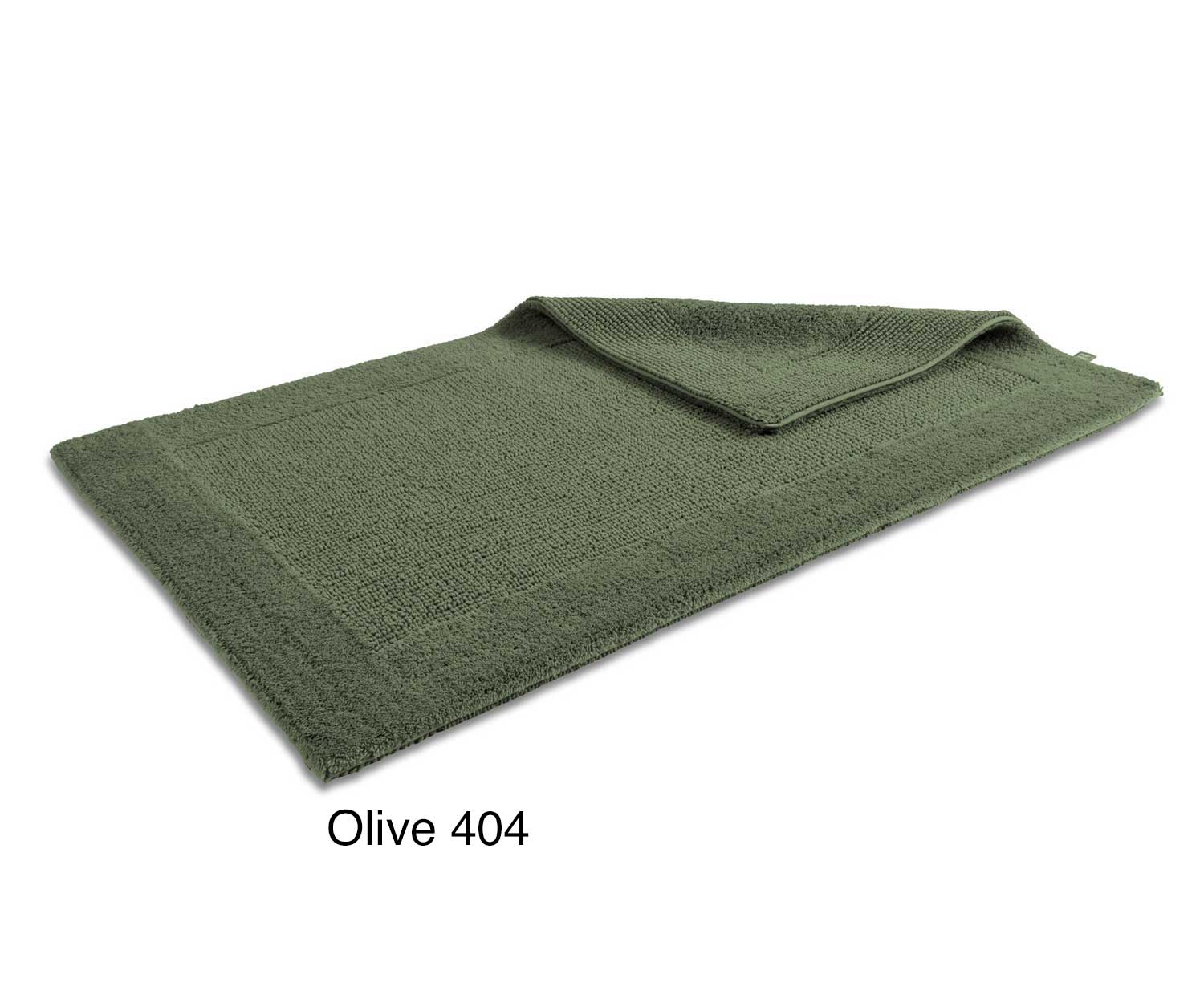 Alfombra de baño PRESTIGE de Rhomtuft  col. olive 404