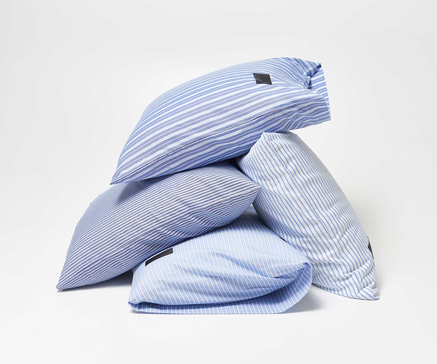 Fundas de almohada WALL STREET OXFORD de MAGNIBERG - Stripe light blue
